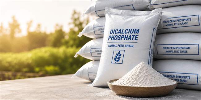 Dicalcium Phosphate mineral feed ingredient